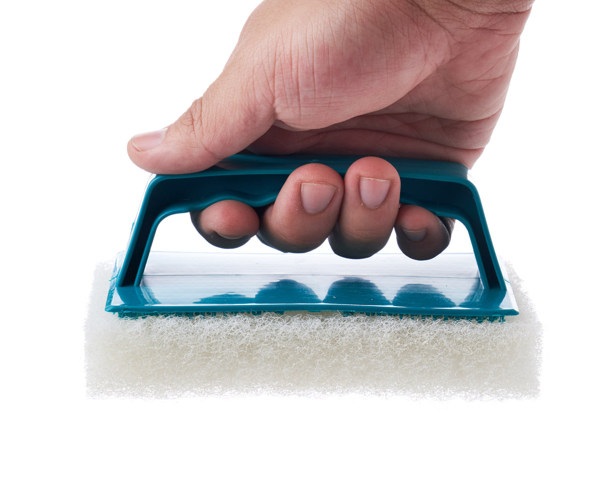 A-MAZ Gripper scrub pad texture close-up